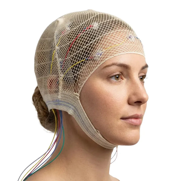 EEG-Haubennetz elastisch zur Elektrodenfixierung