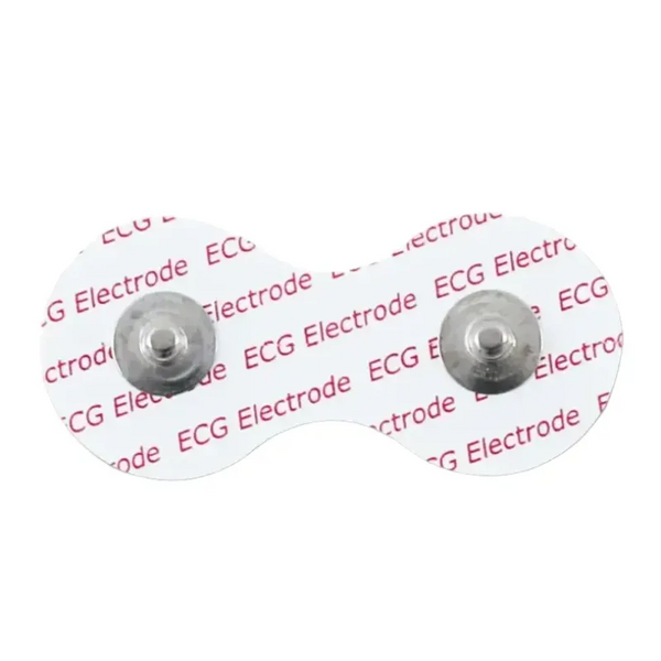 Electrodos dobles desechables (para EMG intercostal, ECG y PLM), 20 unidades