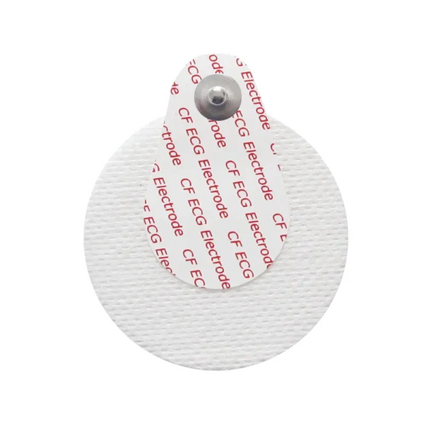 Electrode ECG décentralisée CNSAC, ronde, 50mm, non tissée