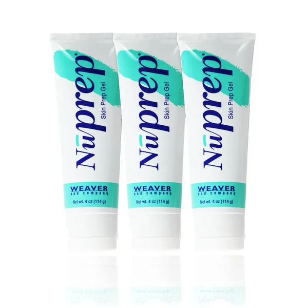Gel de préparation de la peau Nuprep, 3 tubes x 114g chacun