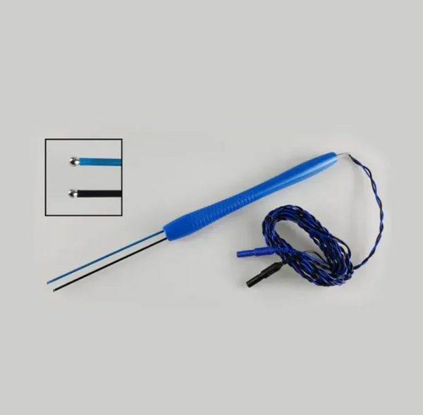 Double sonde à bille pour la stimulation directe des nerfs, 180