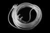 Cannula nasale divisa per l'erogazione di O₂ e la misurazione di CO₂, con 2 connessioni Luer lock (maschio).