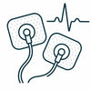 Klebeelektroden für EKG