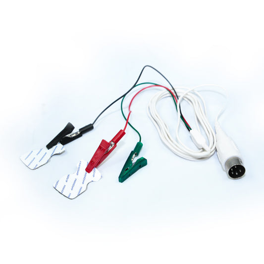Anschlusskabel mit Krokodilklemmen, TAB Elektroden