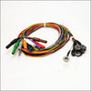 Silber-Silberchlorid EEG Cup Elektroden mit Teflonkabel