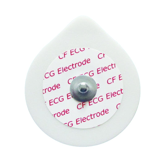 CNSAC EKG-Elektrode, Tropfenform, 43x49mm, Schaumstoff