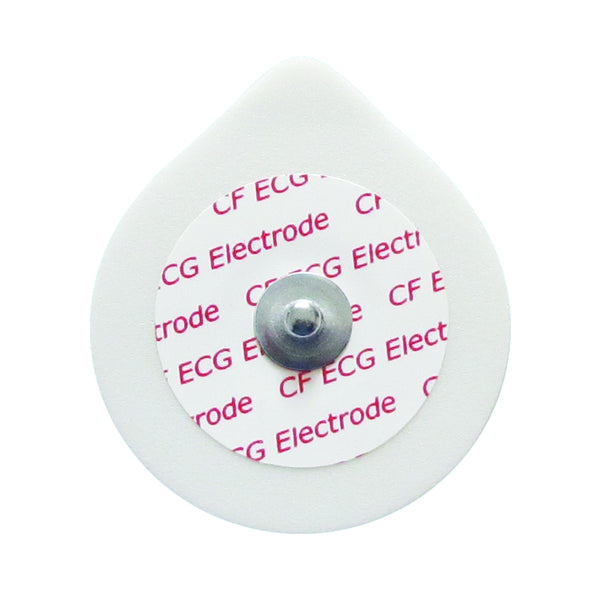 CNSAC EKG-Elektrode, Tropfenform, 43x49mm, Schaumstoff