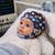 Neonato con cuffia EEG riutilizzabile a 8 canali CNSAC per la diagnostica clinica mediante EEG