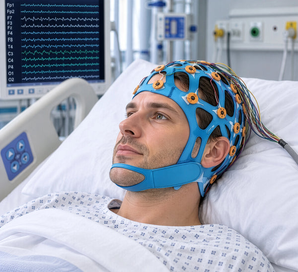 CNSAC Einweg-EEG-Haube 23 Ag/AgCl Electro-Cap PIN Erwachsene