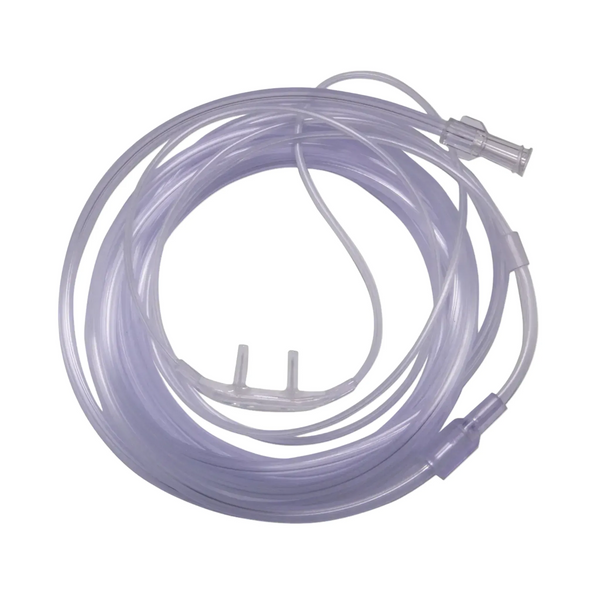 Nasenbrille mit Luer-Lock-Anschluss (weiblich), 60cm Schlauch, 25 Stück