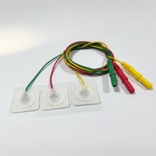 CNSAC vorverkabelte Elektrode für Säuglinge, 22x22mm, Vliesstoff