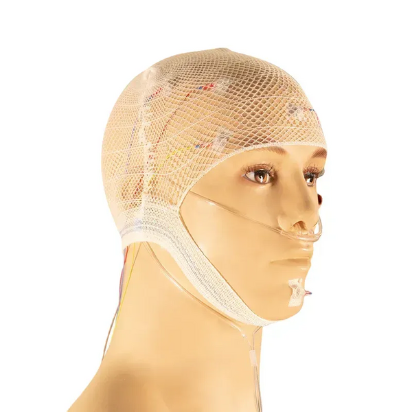 EEG Haubennetz, zur Elektrodenbefestigung