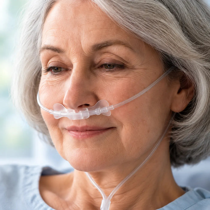 Sauerstoffbrille NasalOxy Low Flow für COPD – Nasen-/Mundkanüle