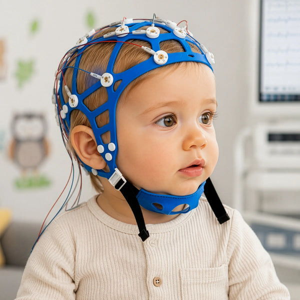 CNSAC Wiederverwendbare EEG-Haube für Kinder – 20 Kanäle