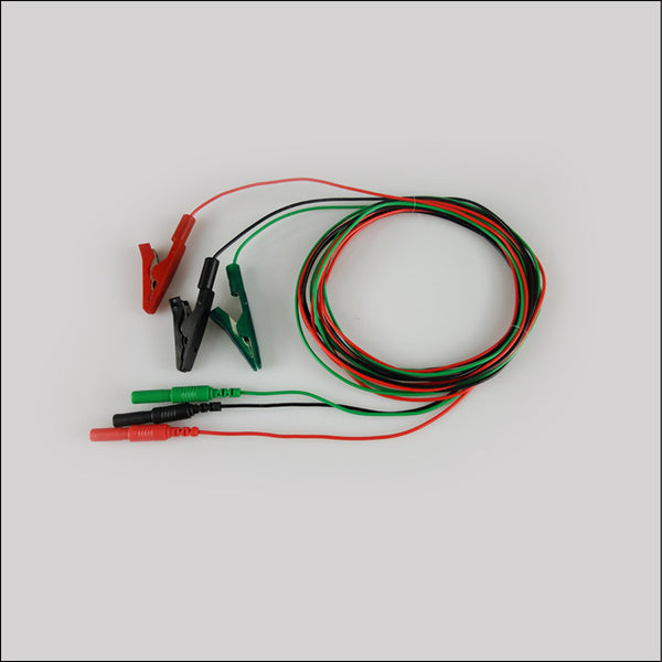 Anschlusskabel mit Krokodilklemmen, TAB Elektroden