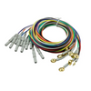 CNSAC Gold Cup Elektroden, 75cm Kabel, 10 Stück