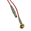 CNSAC Gold Cup Elektroden, 75cm Kabel, 10 Stück
