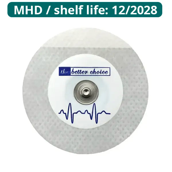 Elettrodo adesivo ECG, tessuto non tessuto, Ø 5 cm, 30 pezzi