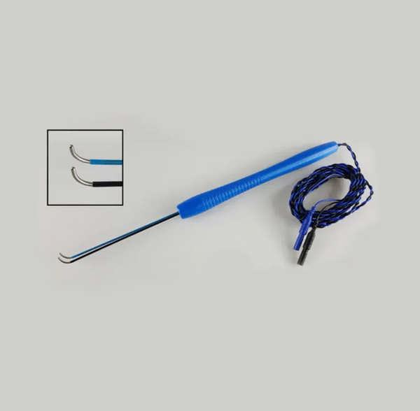 Hakensonde für direkte Nervenstimulation, 100° Winkel
