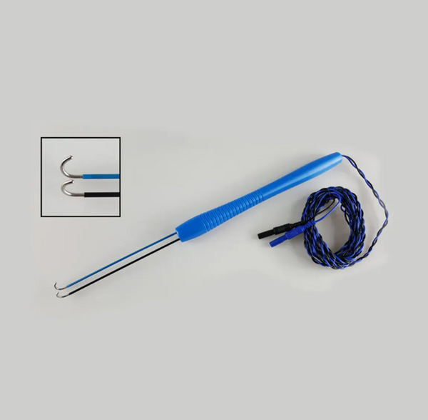 Hakensonde für direkte Nervenstimulation, 180° Winkel