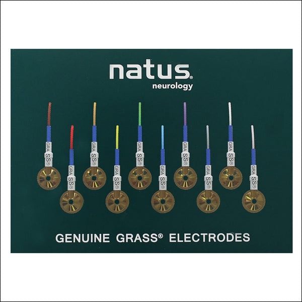 Electrodos EEG Grass Gold Cup