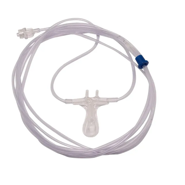 Cánula nasal/oral pediátrica para niños, longitud del tubo 180 cm, conexión Luer-Lock, 10 unidades