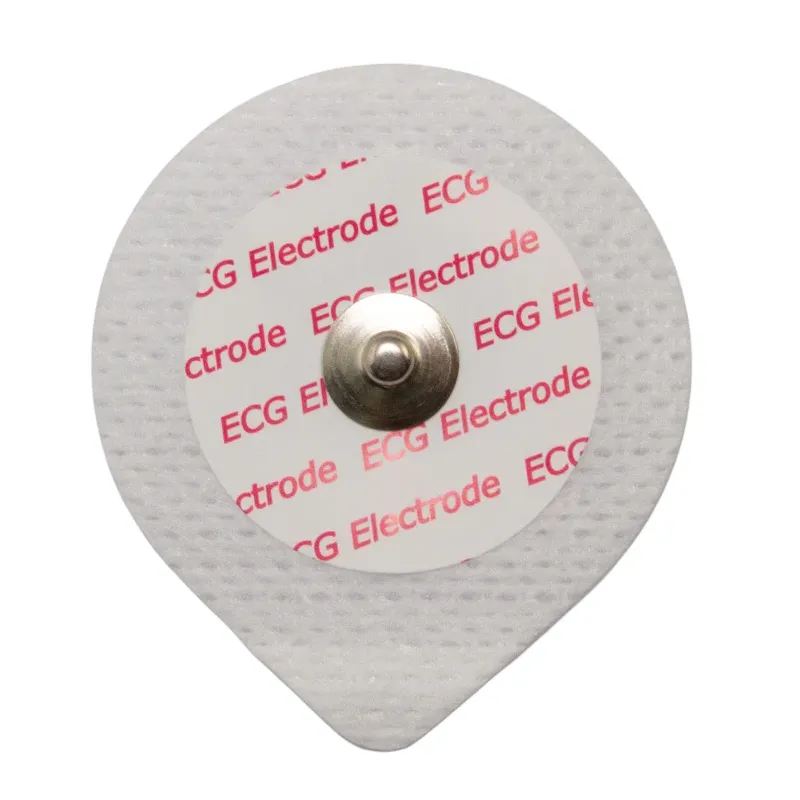 Toison d'électrode ECG en forme de goutte - 43x49mm - CNSAC