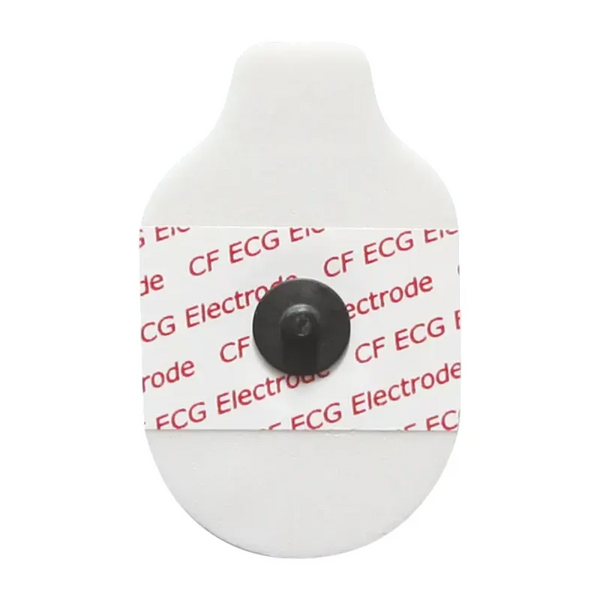 Electrode ECG CNSAC, radiotransparente, 35x56mm, mousse, alternative au Covidien H92SG