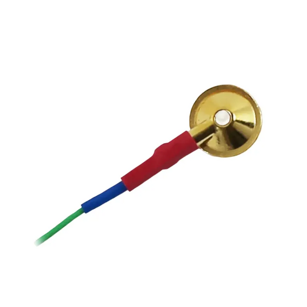 Electrodes Grass Gold Cup, câble de 122cm, 10 pièces