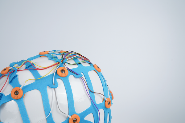 Cuffia EEG monouso CNSAC con layout Electro-Cap PIN