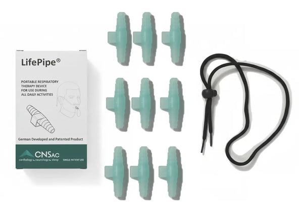 LifePipe® - Apparecchio portatile per la terapia respiratoria per pazienti affetti da BPCO