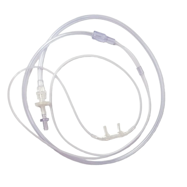 Cannula nasale con attacco per filtro compatibile con NOX